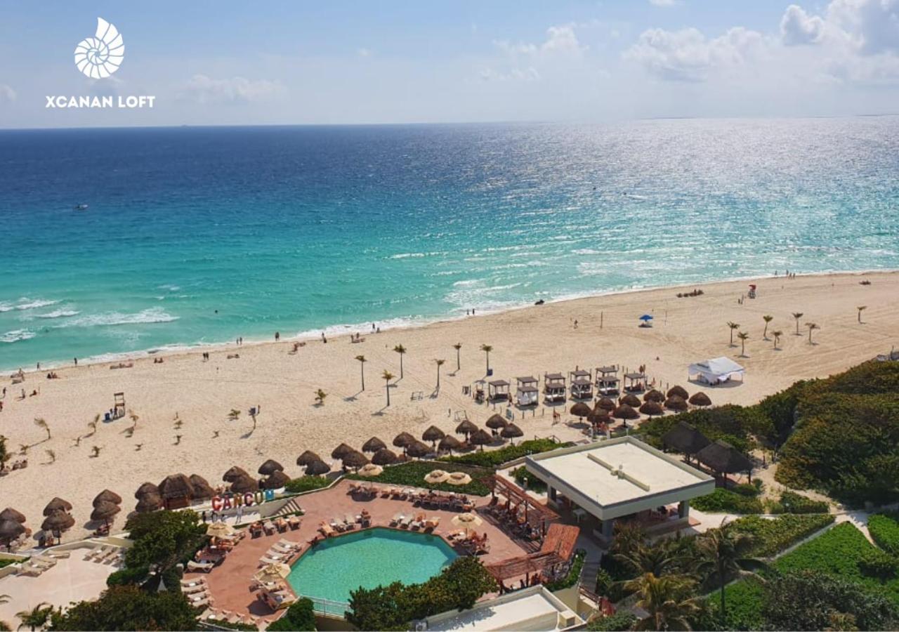 Xcanan Loft On Park Royal, The Best Area In Cancun Right On The Beach מראה חיצוני תמונה