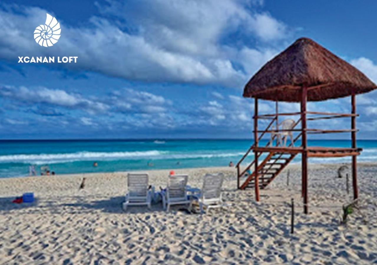 Xcanan Loft On Park Royal, The Best Area In Cancun Right On The Beach מראה חיצוני תמונה