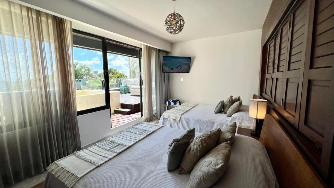 Xcanan Loft On Park Royal, The Best Area In Cancun Right On The Beach מראה חיצוני תמונה