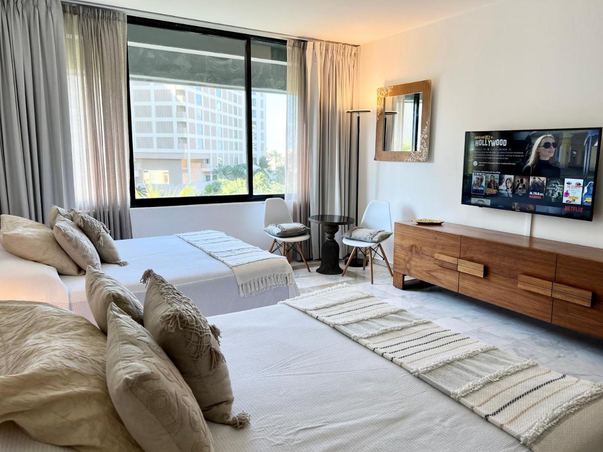 Xcanan Loft On Park Royal, The Best Area In Cancun Right On The Beach מראה חיצוני תמונה